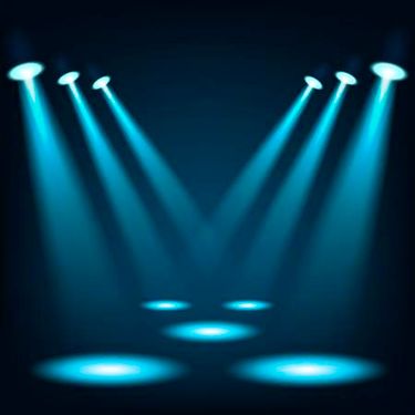 وکتور پرژکتور وکتور نور پردازی صحنه