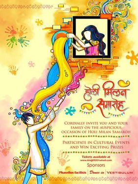 وکتور لوگو رنگ وکتور جشنواره رنگ بازی