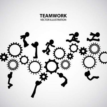 وکتور کار گروهی وکتور کار تیمی