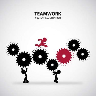 وکتور کار گروهی وکتور کار تیمی