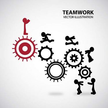 وکتور کار گروهی وکتور کار تیمی