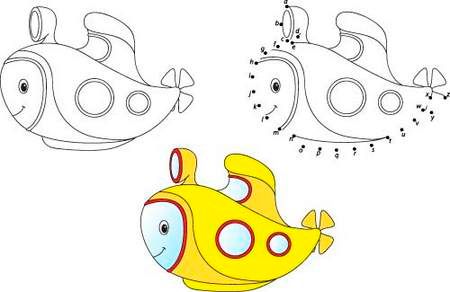 وکتور نقاشی هواپیما وکتور هواپیما کارتونی