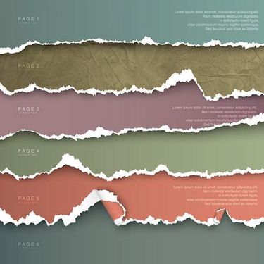 وکتور بک گراند کاغذ پاره شده وکتور پس زمینه