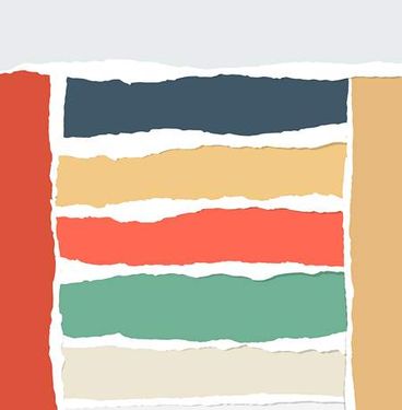 وکتور بک گراند کاغذ پاره شده وکتور پس زمینه