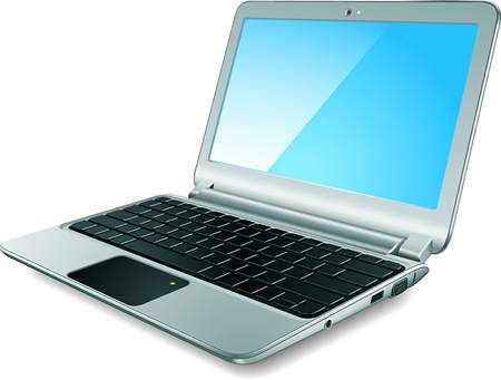 وکتور لپ تاپ وکتور رایانه قابل حمل