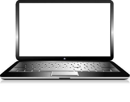 وکتور لپ تاپ وکتور رایانه قابل حمل