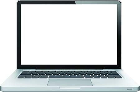 وکتور لپ تاپ وکتور رایانه قابل حمل