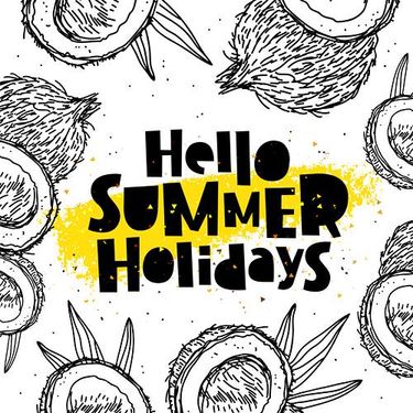 وکتور بک گراند وکتور نارگیل وکتور میوه استوایی