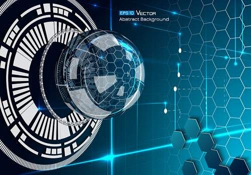 وکتور جلوه نور وکتور بک گراند انتزاعی