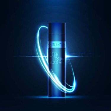 وکتور لوازم آرایشی وکتور اسپری بدن