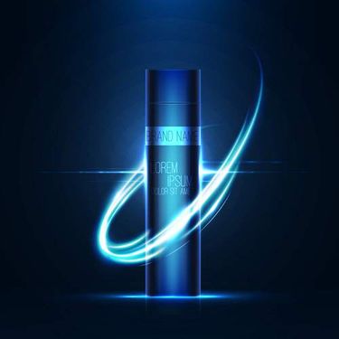 وکتور لوازم آرایشی وکتور اسپری بدن