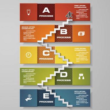 وکتور اینفوگرافی گرافیکی وکتور اینفوگرافی رنگی