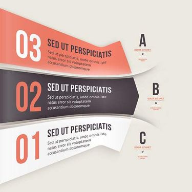 وکتور اینفوگرافی گرافیکی وکتور اینفوگرافی رنگی