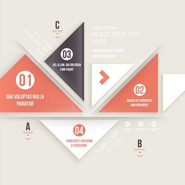 وکتور اینفوگرافی گرافیکی وکتور اینفوگرافی رنگی