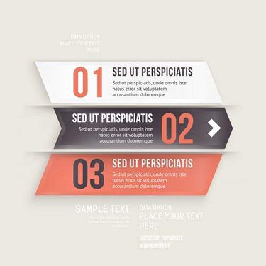 وکتور اینفوگرافی گرافیکی وکتور اینفوگرافی رنگی