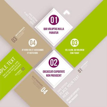 وکتور اینفوگرافی گرافیکی وکتور اینفوگرافی رنگی