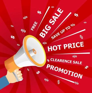 وکتور بلندگو  وکتور فروش کالا وکتور فروش بزرگ