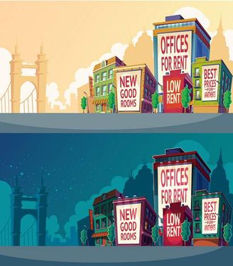 وکتور هتل وکتور ساختمان وکتور برج