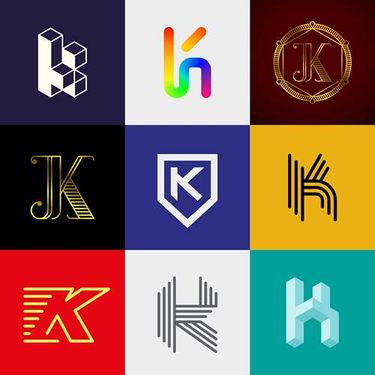 وکتور لوگو روبانی وکتور لوگو حروف