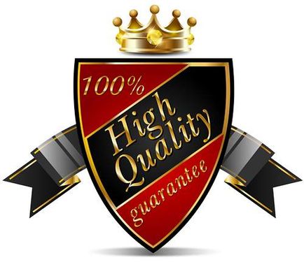 وکتور لیبل طلایی وکتور برچسب گرافیکی