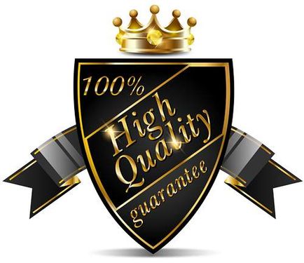 وکتور لیبل طلایی وکتور برچسب گرافیکی