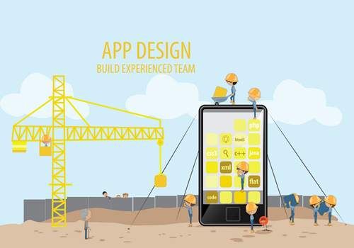 وکتور موبایل وکتور جرثقیل ساختمانی