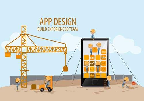 وکتور موبایل وکتور جرثقیل ساختمانی