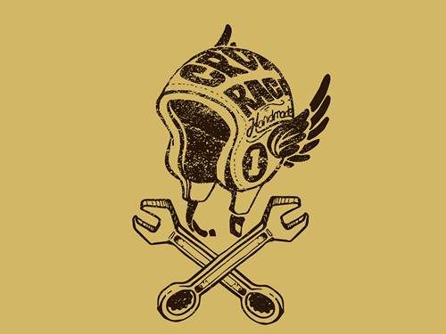 وکتور لوگو مسابقات موتور سواری