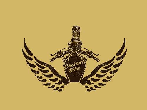 وکتور لوگو مسابقات موتور سواری