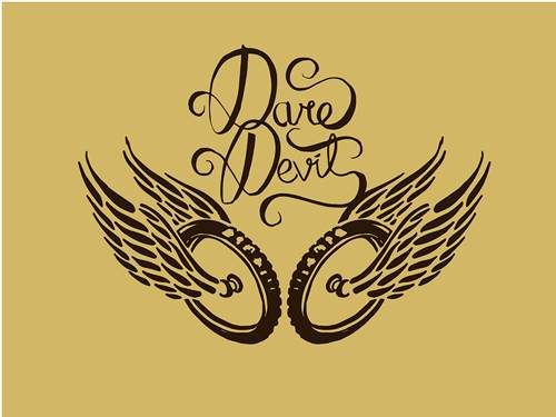 وکتور لوگو موتور سواری وکتور  چرخ موتور