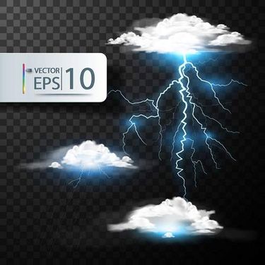 وکتور ابر سفید وکتور ابر سه بعدی