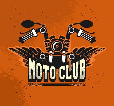 وکتور لوگو نمایشگاه موتور سیکلت