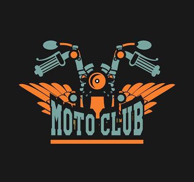 وکتور لوگو نمایشگاه موتور سیکلت