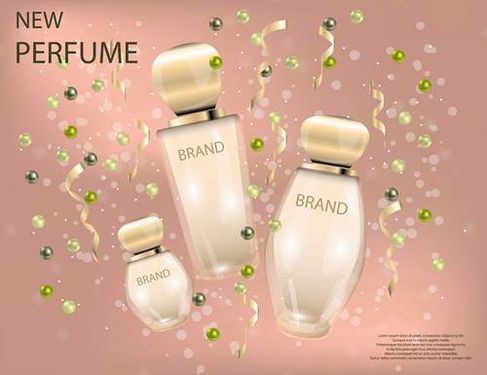 وکتور لوازم آرایشی وکتور  کرم پودر