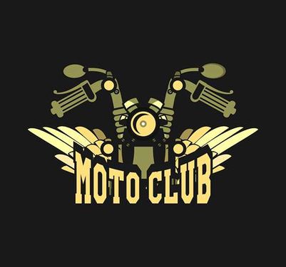 وکتور لوگو نمایشگاه موتور سیکلت