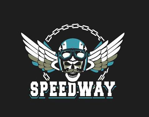 وکتور لوگو موتور سواری وکتور کلاه ایمنی