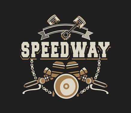 وکتور لوگو موتور سواری وکتور کلاه ایمنی