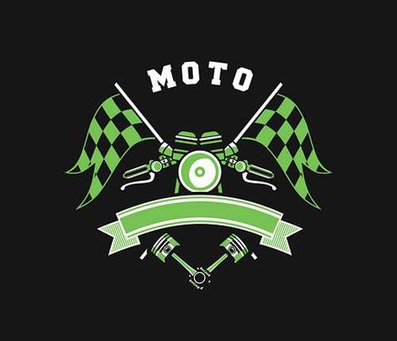 وکتور لوگو موتور سواری وکتور کلاه ایمنی