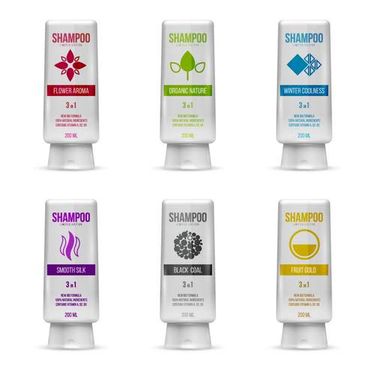 وکتور لوازم آرایشی وکتور  شامپو