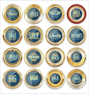 وکتور لیبل وکتور برچسب وکتور روبان