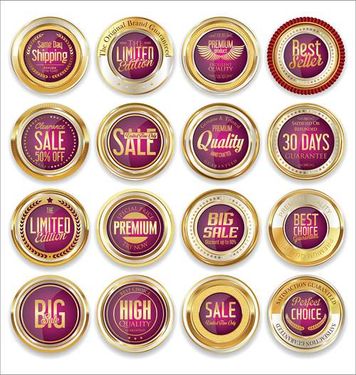 وکتور لیبل وکتور برچسب وکتور روبان