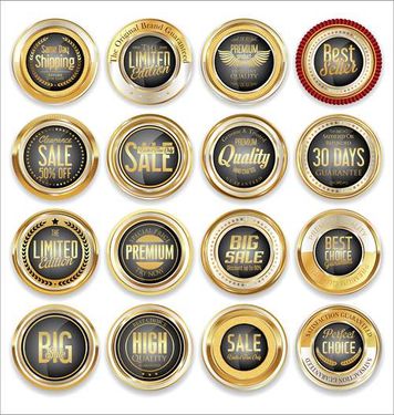 وکتور لیبل وکتور برچسب وکتور روبان