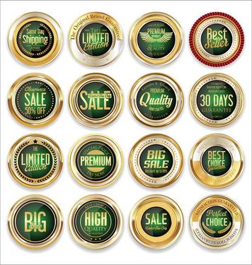 وکتور لیبل وکتور برچسب وکتور روبان