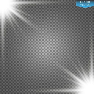 وکتور جلوه نور وکتور تابش نور