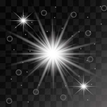 وکتور جلوه نور وکتور تابش نور