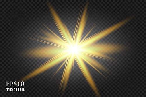 وکتور جلوه نور وکتور تابش نور