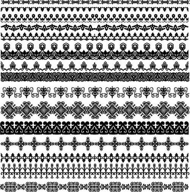 وکتور حاشیه گل وکتور حاشیه گل و بوته