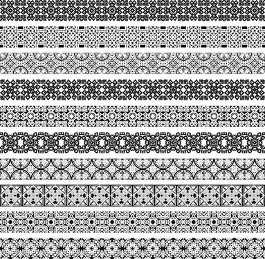 وکتور حاشیه گل وکتور حاشیه گل و بوته