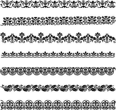 وکتور حاشیه گل وکتور حاشیه گل و بوته