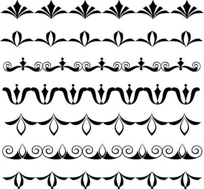 وکتور حاشیه گل وکتور حاشیه گل و بوته